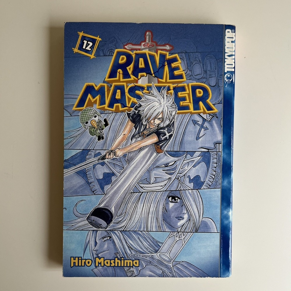 Rave Master Volume Vol 12 Hiro Mashima First Printing English Manga‎ Tokyopop